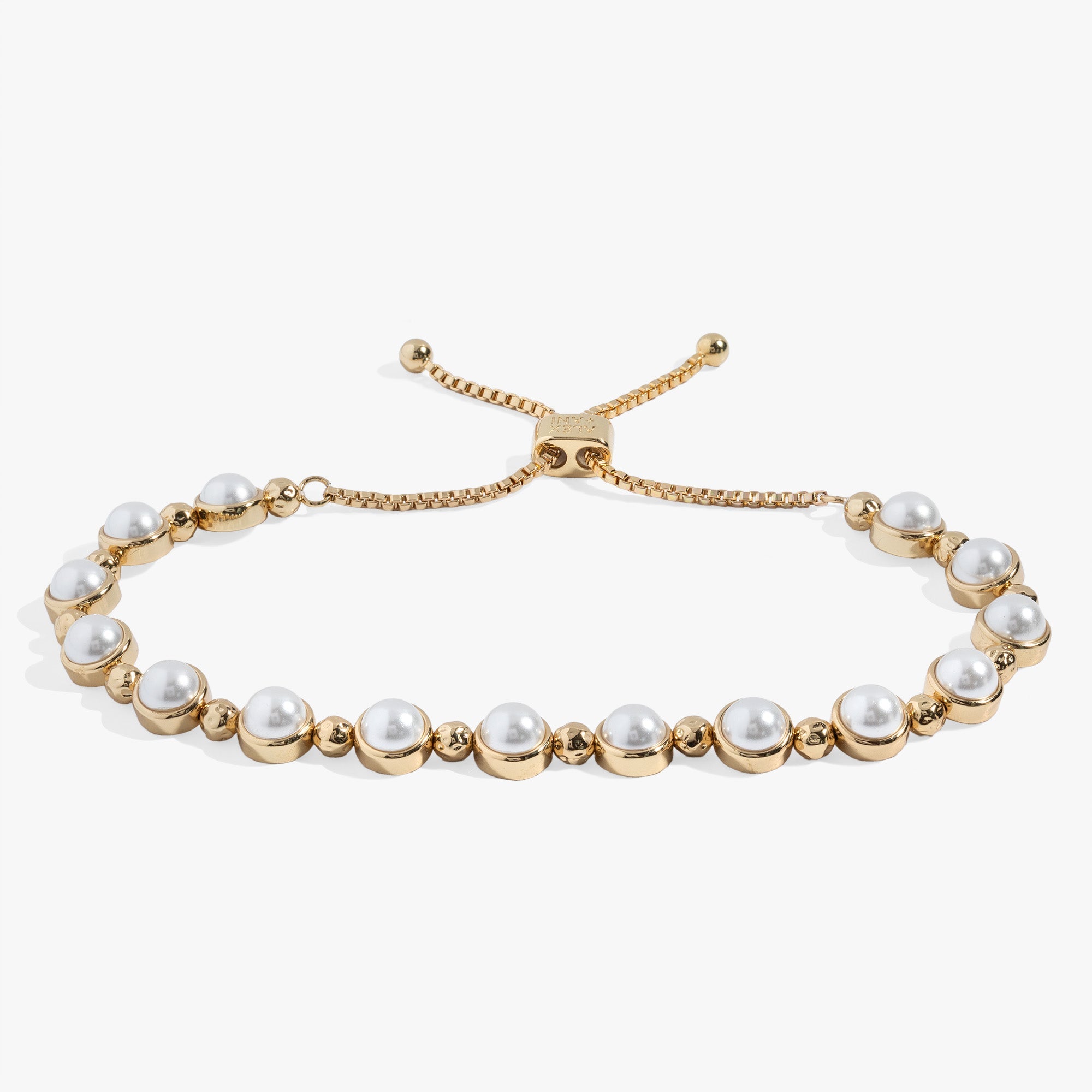 Pearl Bolo Beaded Bracelet, Bracelets, $ 34.90, A Moment Of Now™