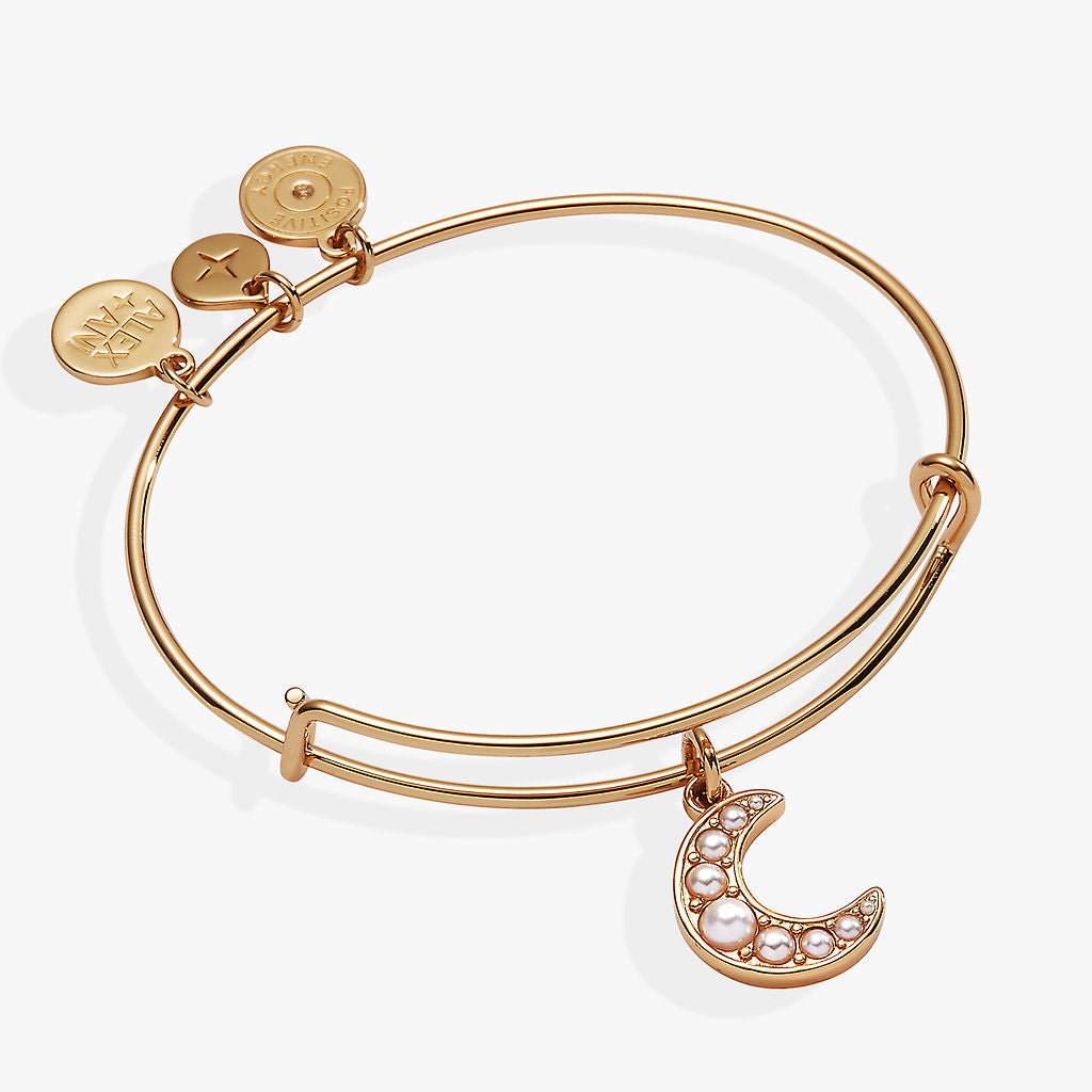 Pearl Moon Bangle, Bracelets, $ 29.90, A Moment Of Now™