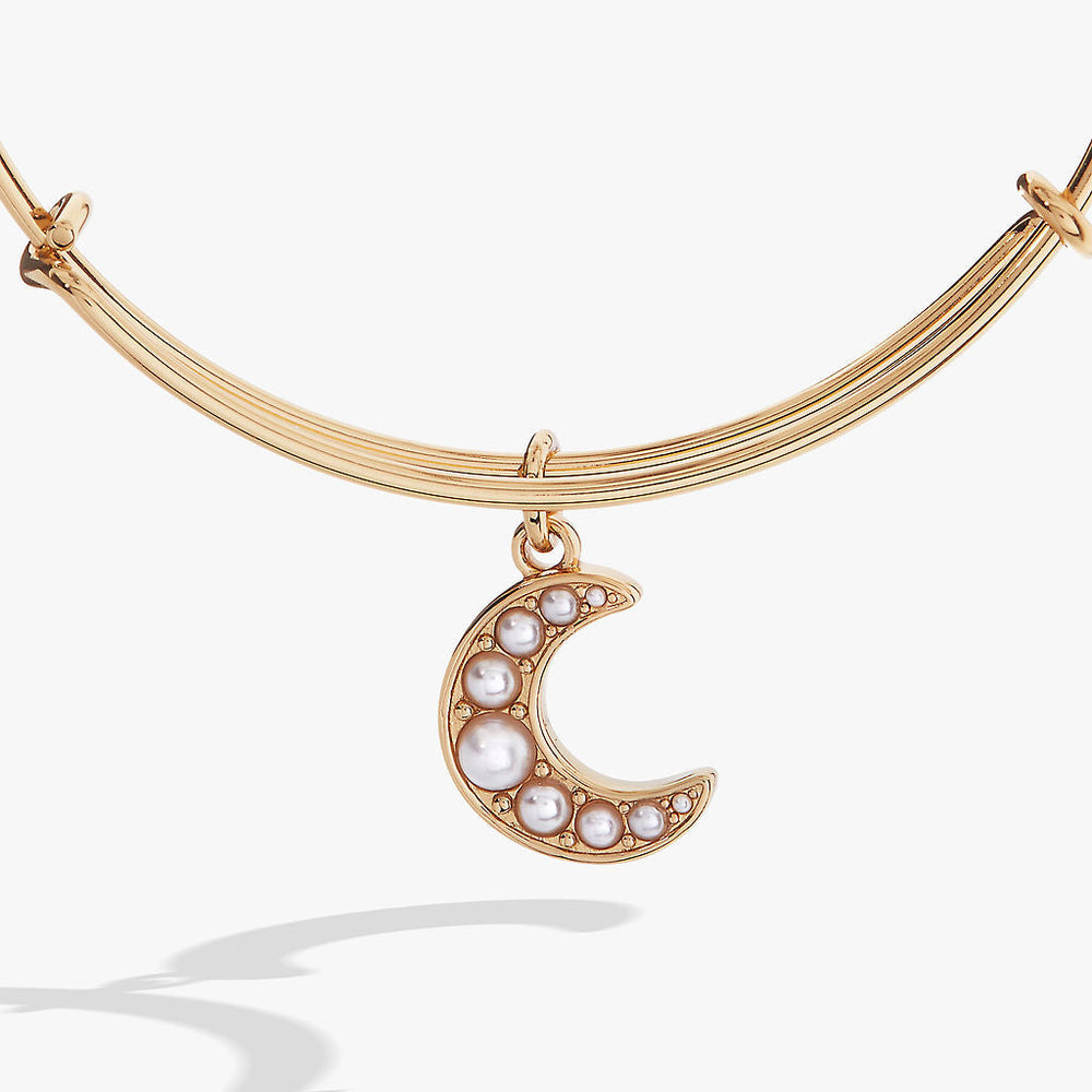 Pearl Moon Bangle, Bracelets, $ 29.90, A Moment Of Now™