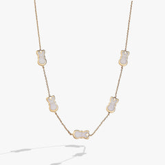 PEEPS® Pearlized Bunny Charm Necklace, Necklaces, $ 54.00, A Moment Of Now™