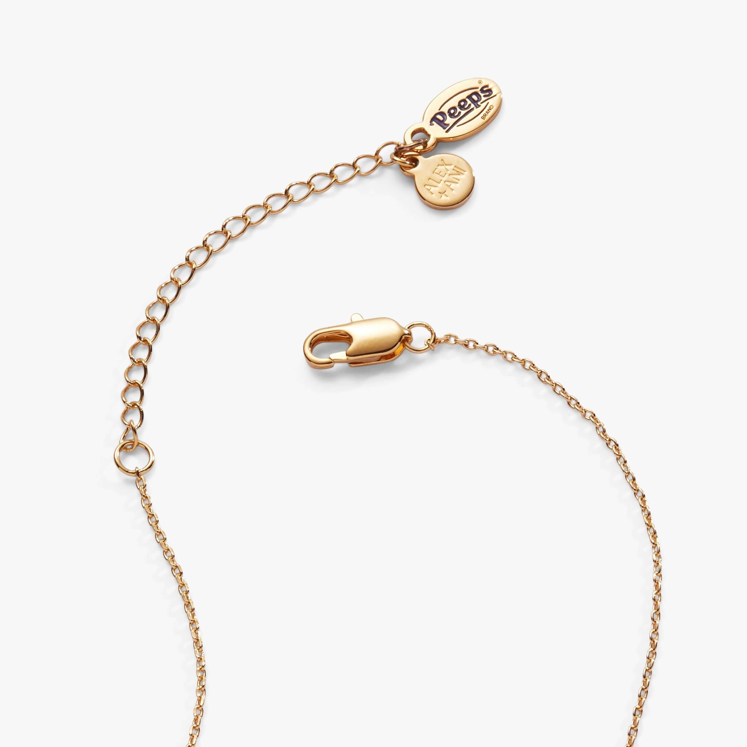 PEEPS® Pearlized Bunny Charm Necklace, Necklaces, $ 54.00, A Moment Of Now™
