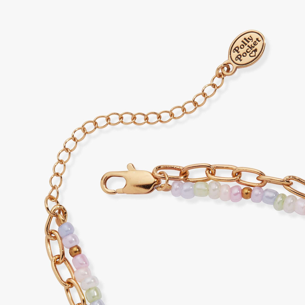 Polly Pocket™ 2 Row Charm Bracelet, Bracelets, $ 54.00, A Moment Of Now™
