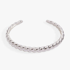 Puffy Rope Texture Cuff Bracelet