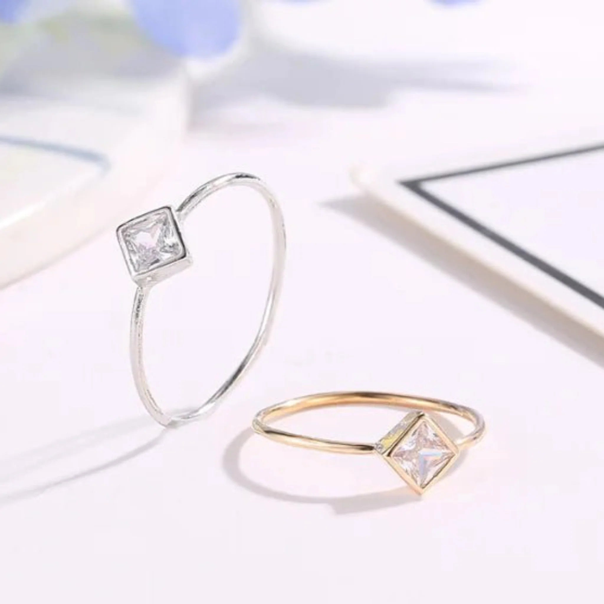 Trinity Stack Ring Set | Boutique In USA, Rings, $ 11.95, A Moment Of Now™