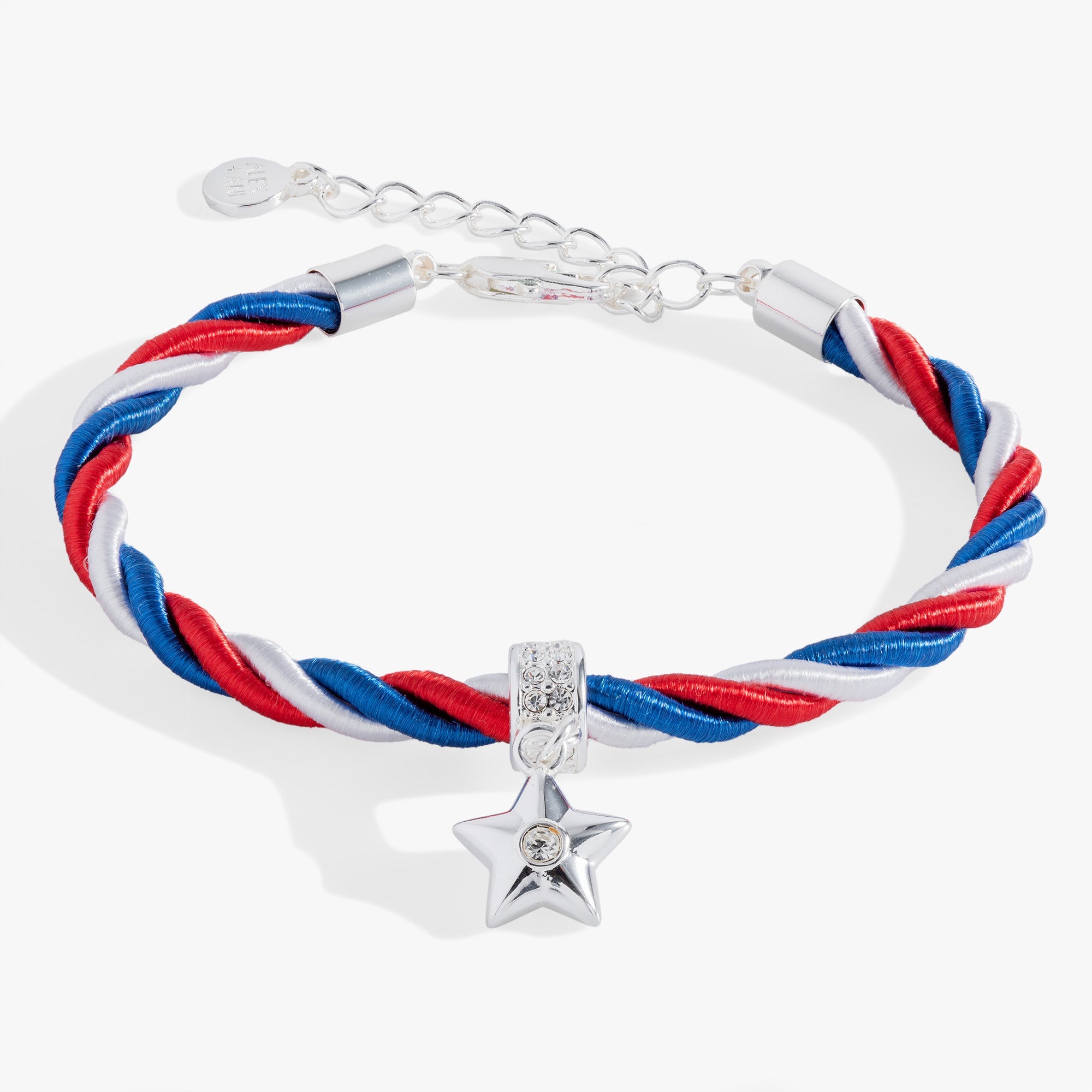 Red, White and Blue Star Cord Bracelet, Bracelets, $ 18.90, A Moment Of Now™