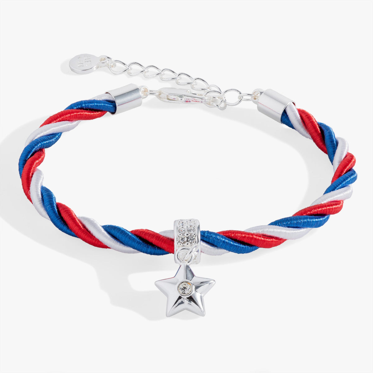 Red, White and Blue Star Cord Bracelet, Bracelets, $ 18.90, A Moment Of Now™