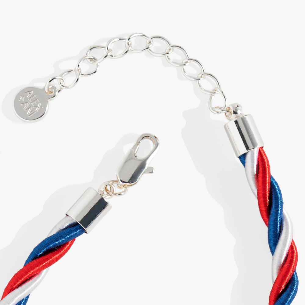 Red, White and Blue Star Cord Bracelet, Bracelets, $ 18.90, A Moment Of Now™
