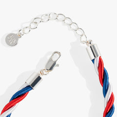 Red, White and Blue Star Cord Bracelet, Bracelets, $ 18.90, A Moment Of Now™
