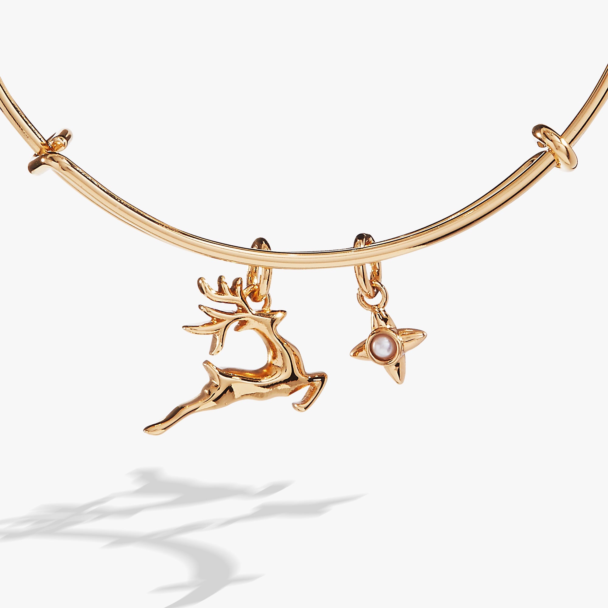 Holiday Reindeer Bangle, Bracelets, $ 34.00, A Moment Of Now™