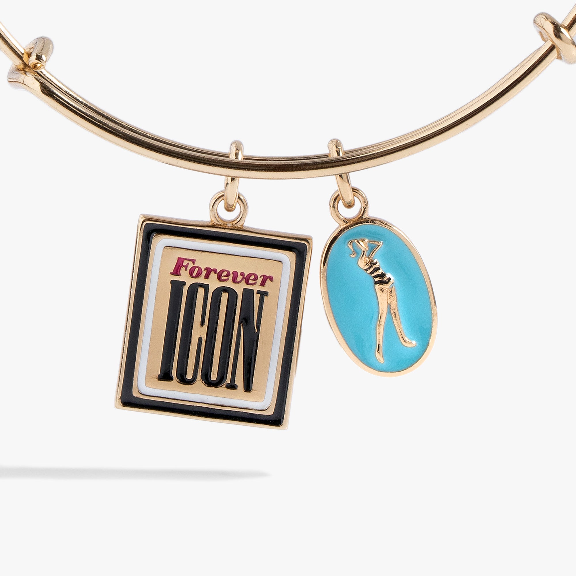 Retro Barbie™ Duo Charm Bangle, Bracelets, $ 38.00, A Moment Of Now™