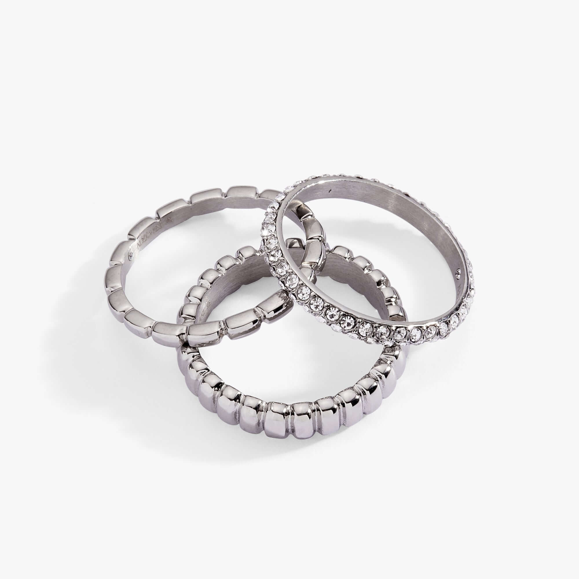 Ribbed Stacking Ring Set of 3, Rings, $ 28.90, A Moment Of Now™