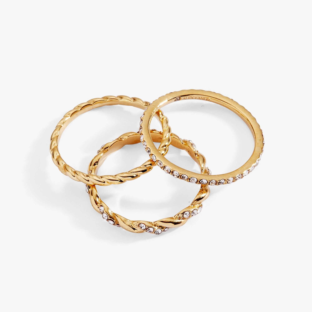 Rope Stacking Ring Set of 3, Rings, $ 28.90, A Moment Of Now™