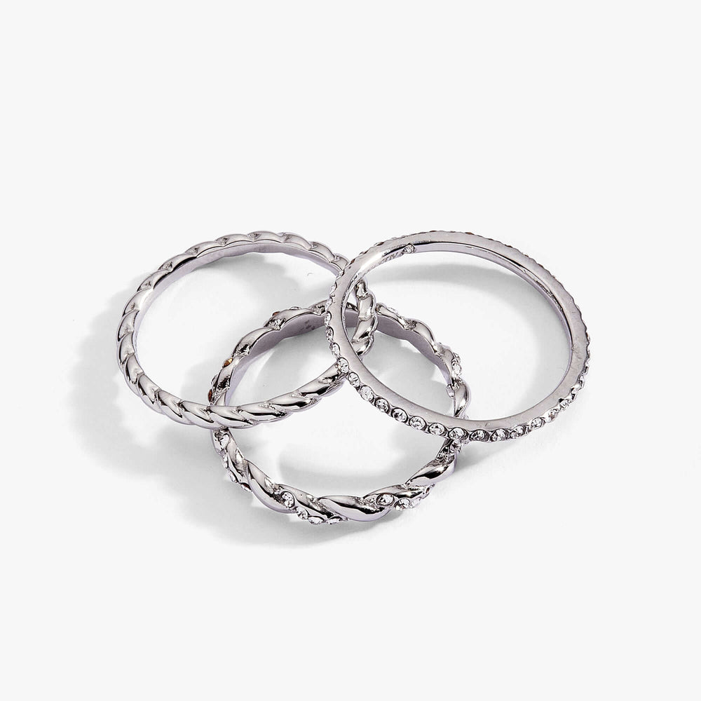 Rope Stacking Ring Set of 3, Rings, $ 28.90, A Moment Of Now™