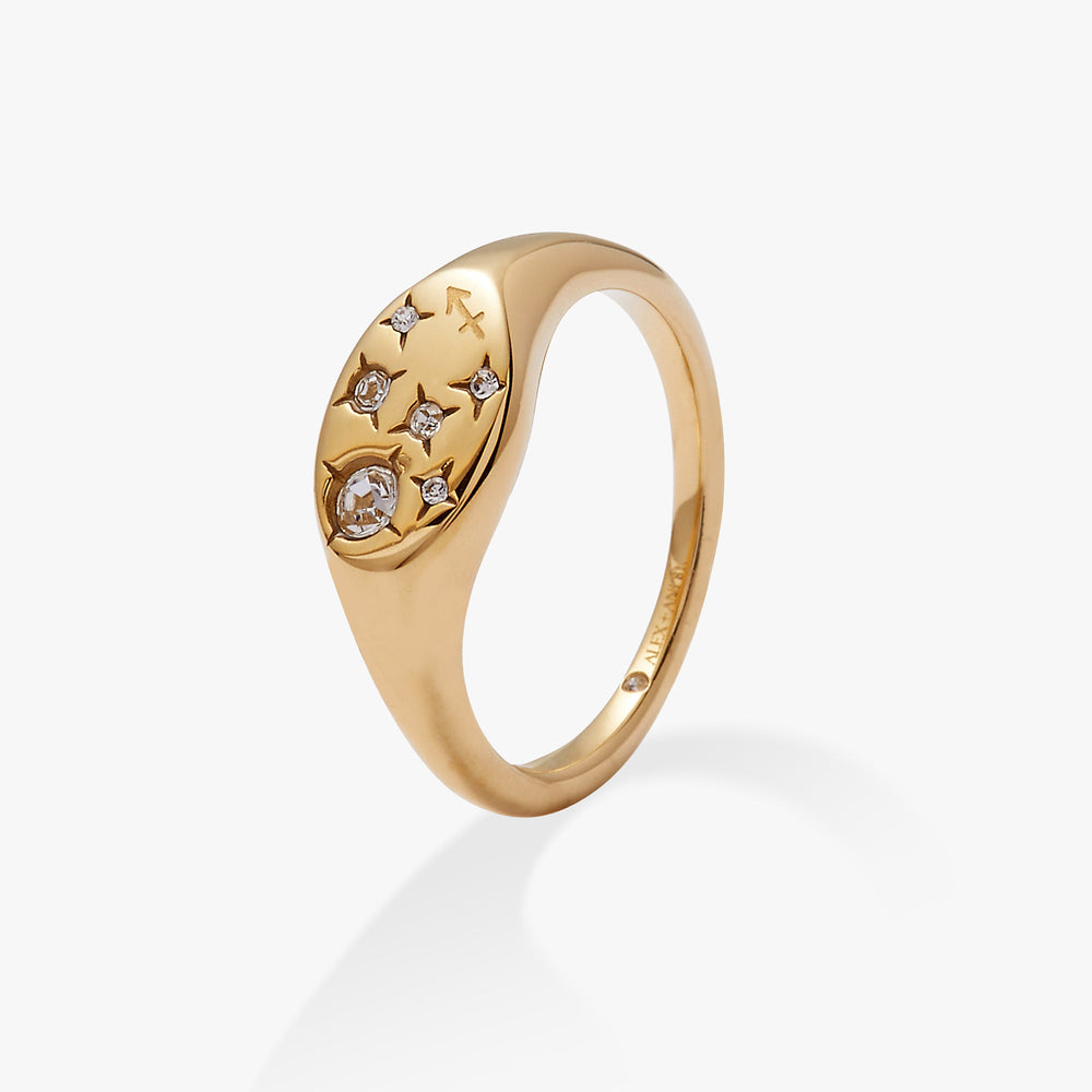 Sagittarius Zodiac Ring, Rings, $ 34.00, A Moment Of Now™