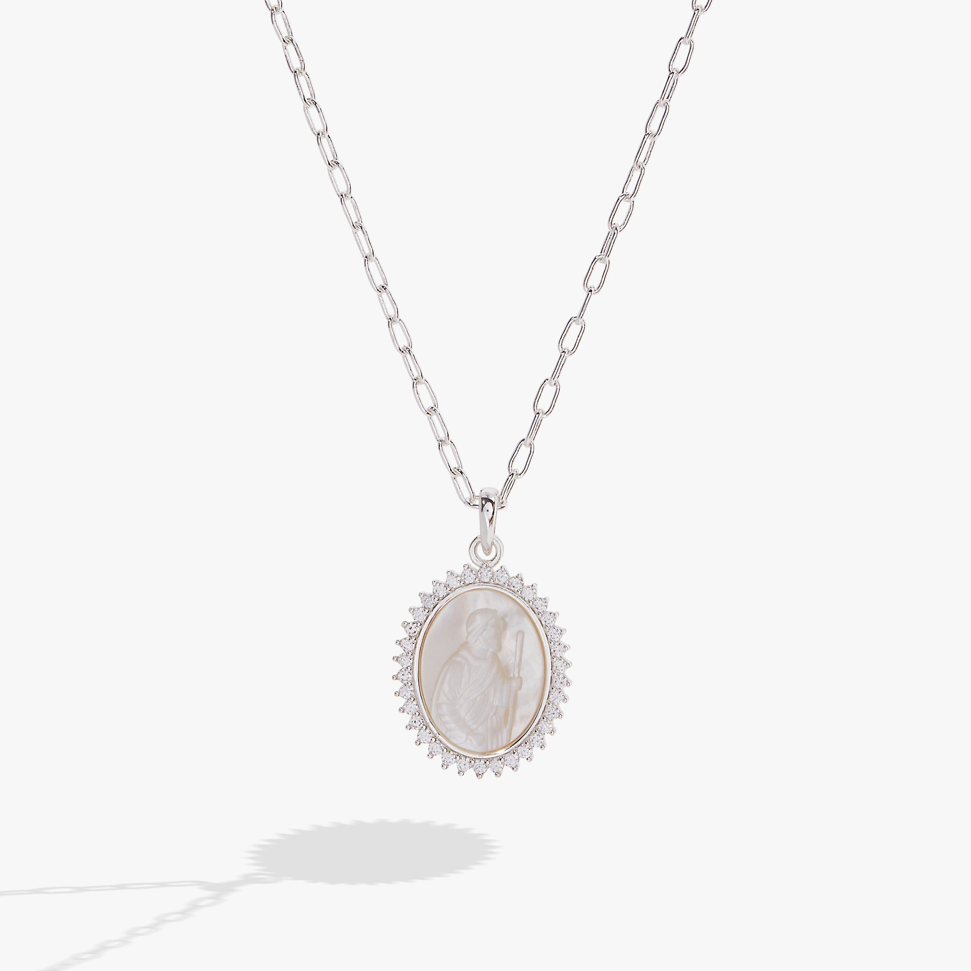 Divine Guides St. Christopher Pendant Necklace, Necklaces, $ 21.90, A Moment Of Now™