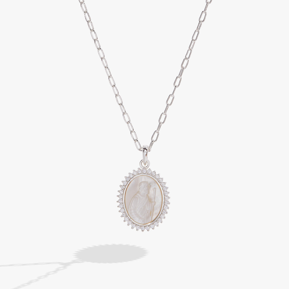 Divine Guides St. Christopher Pendant Necklace, Necklaces, $ 21.90, A Moment Of Now™