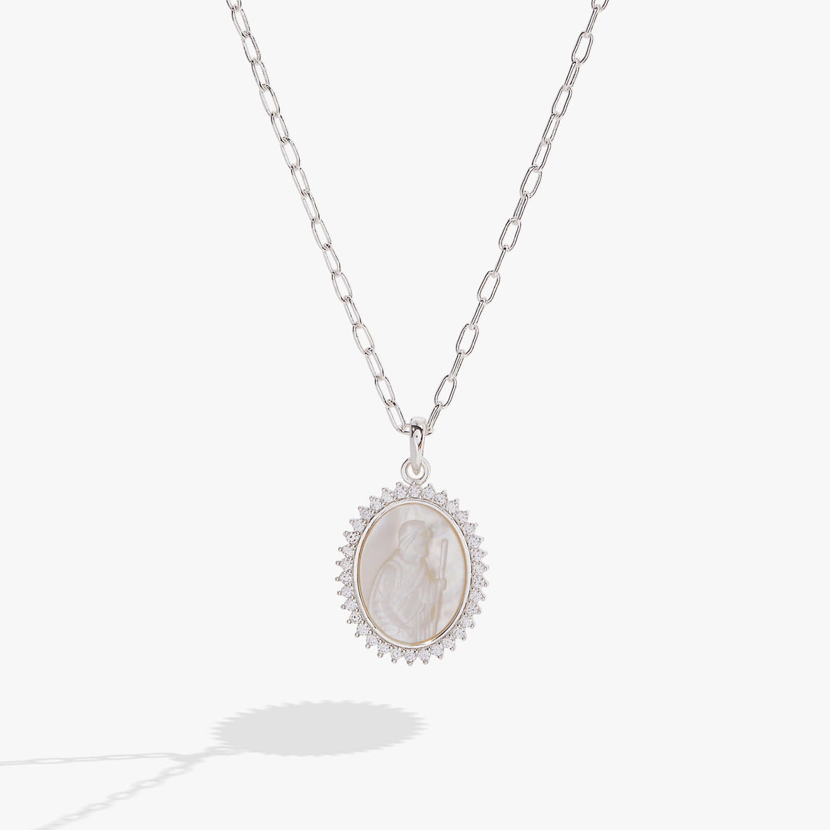 Divine Guides St. Christopher Pendant Necklace | Boutique In USA, Necklaces, $ 21.90, A Moment Of Now™