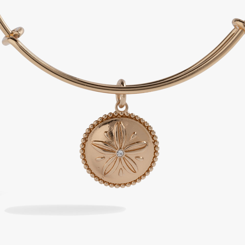 Sand Dollar Charm Bangle, Bracelets, $ 13.90, A Moment Of Now™