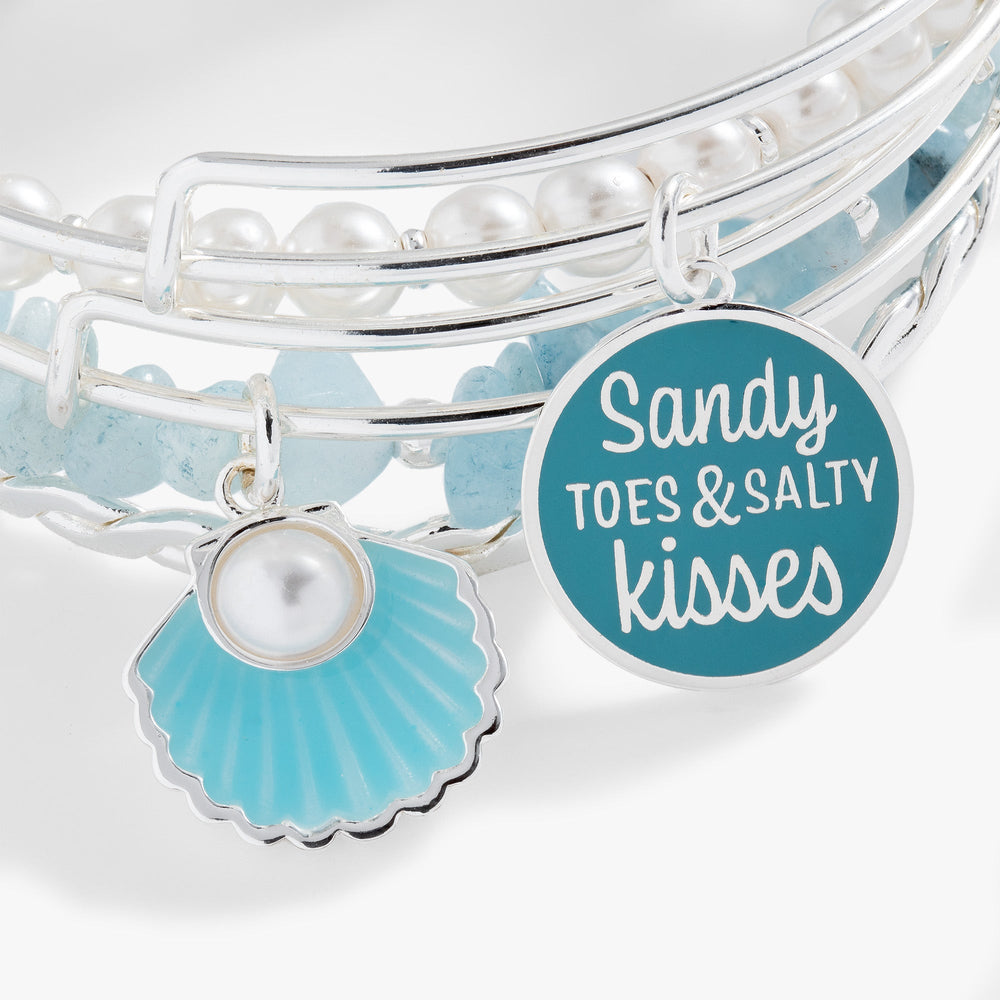 Beach Bangle Set of 5, Bracelets, $ 128.00, A Moment Of Now™