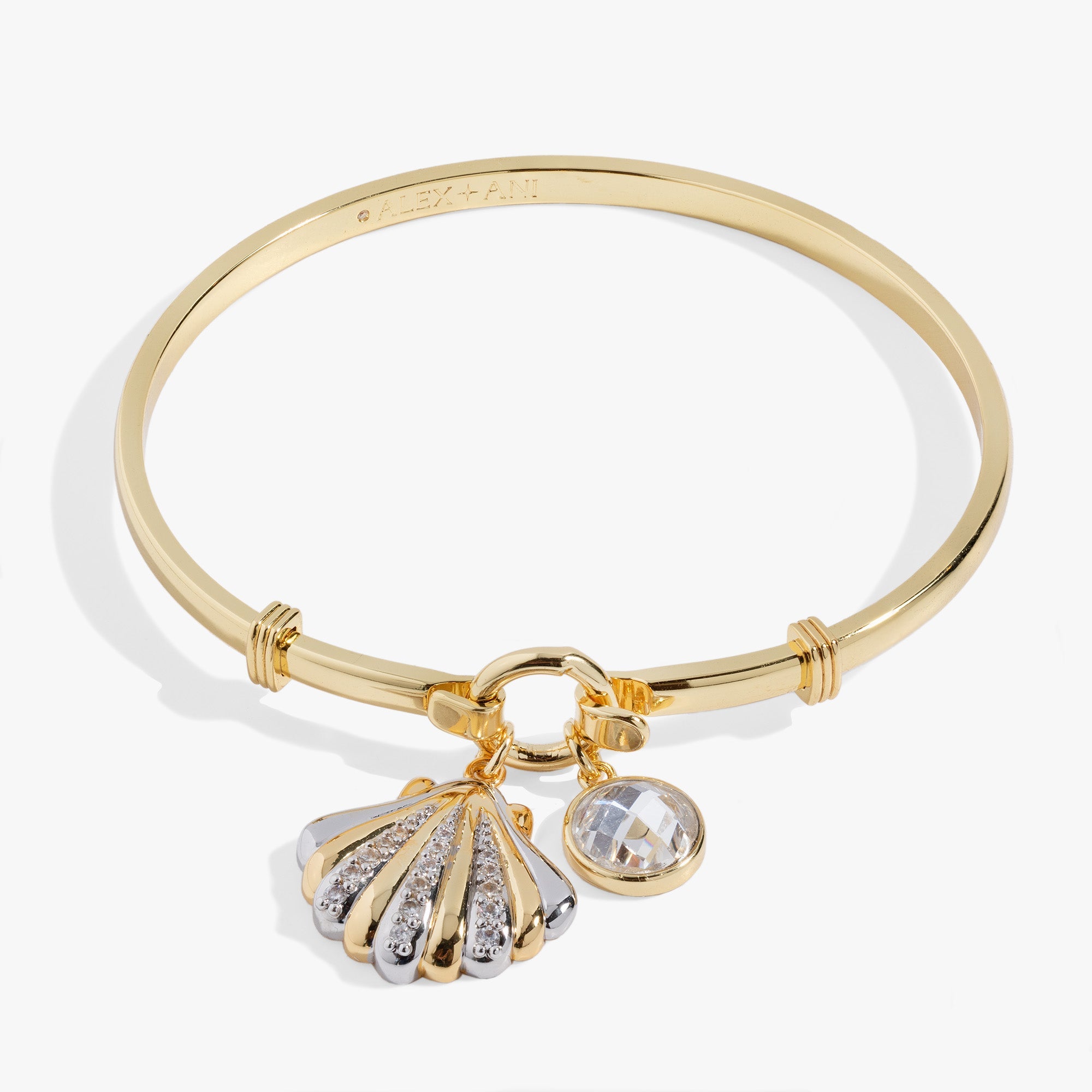 Seashell Tension Bangle, Bracelets, $ 38.00, A Moment Of Now™