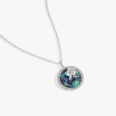Sea Turtle and Abalone Adjustable Necklace, Necklaces, $ 23.90, A Moment Of Now™