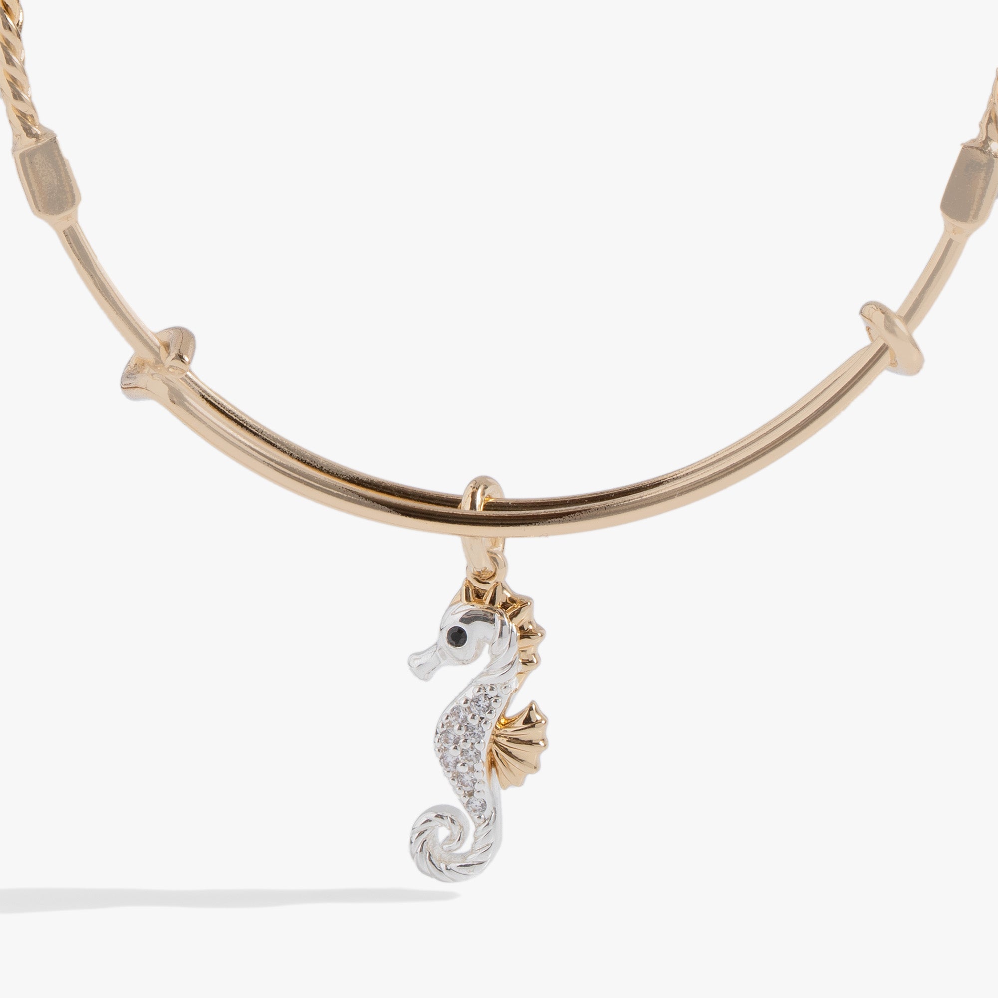 Seahorse Charm Bangle, Bracelets, $ 18.90, A Moment Of Now™