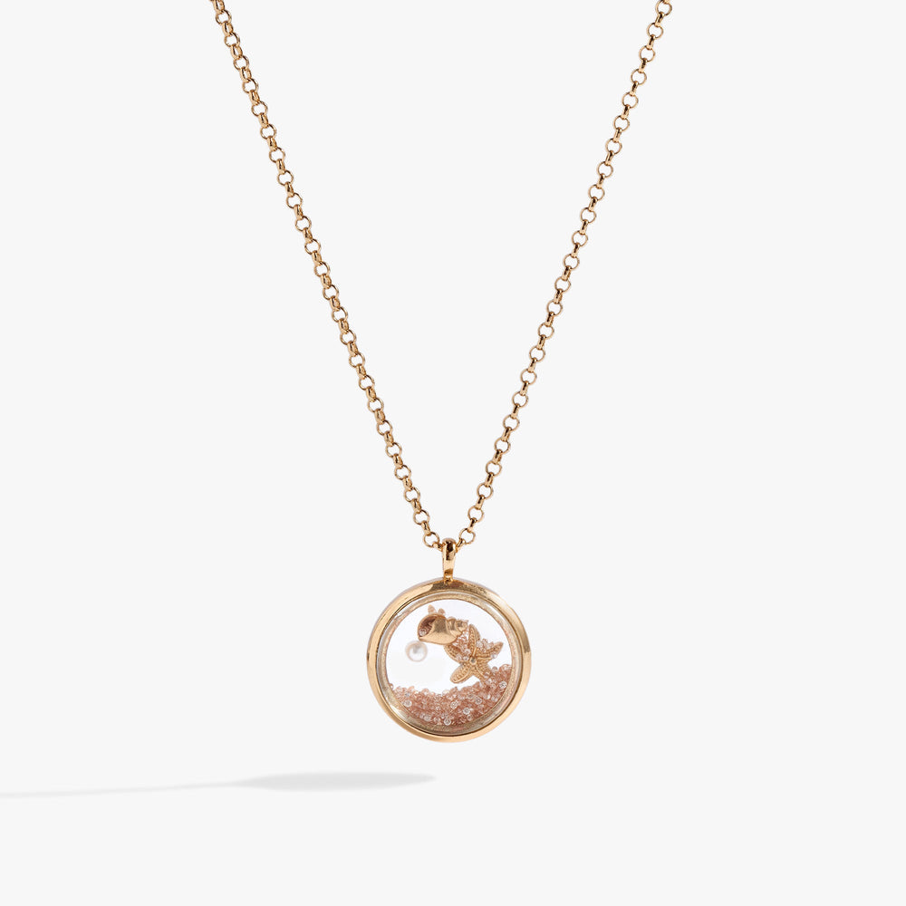 Seaside Shaker Adjustable Necklace, Necklaces, $ 21.90, A Moment Of Now™