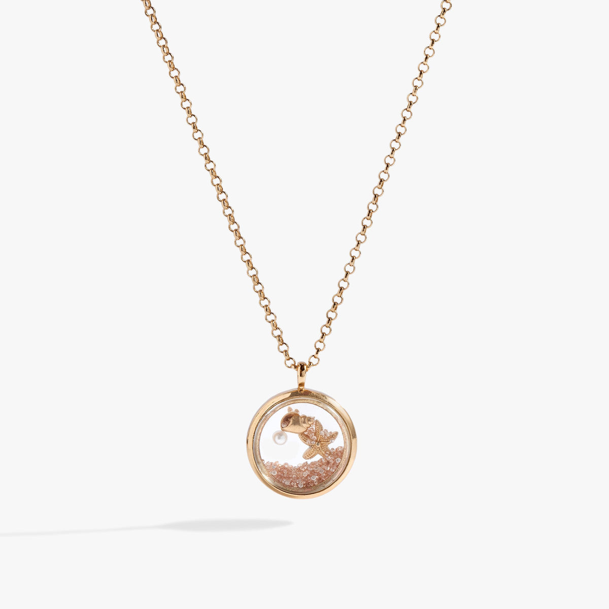 Seaside Shaker Adjustable Necklace, Necklaces, $ 21.90, A Moment Of Now™