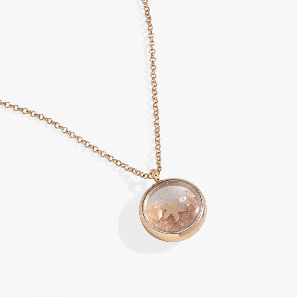 Seaside Shaker Adjustable Necklace, Necklaces, $ 21.90, A Moment Of Now™
