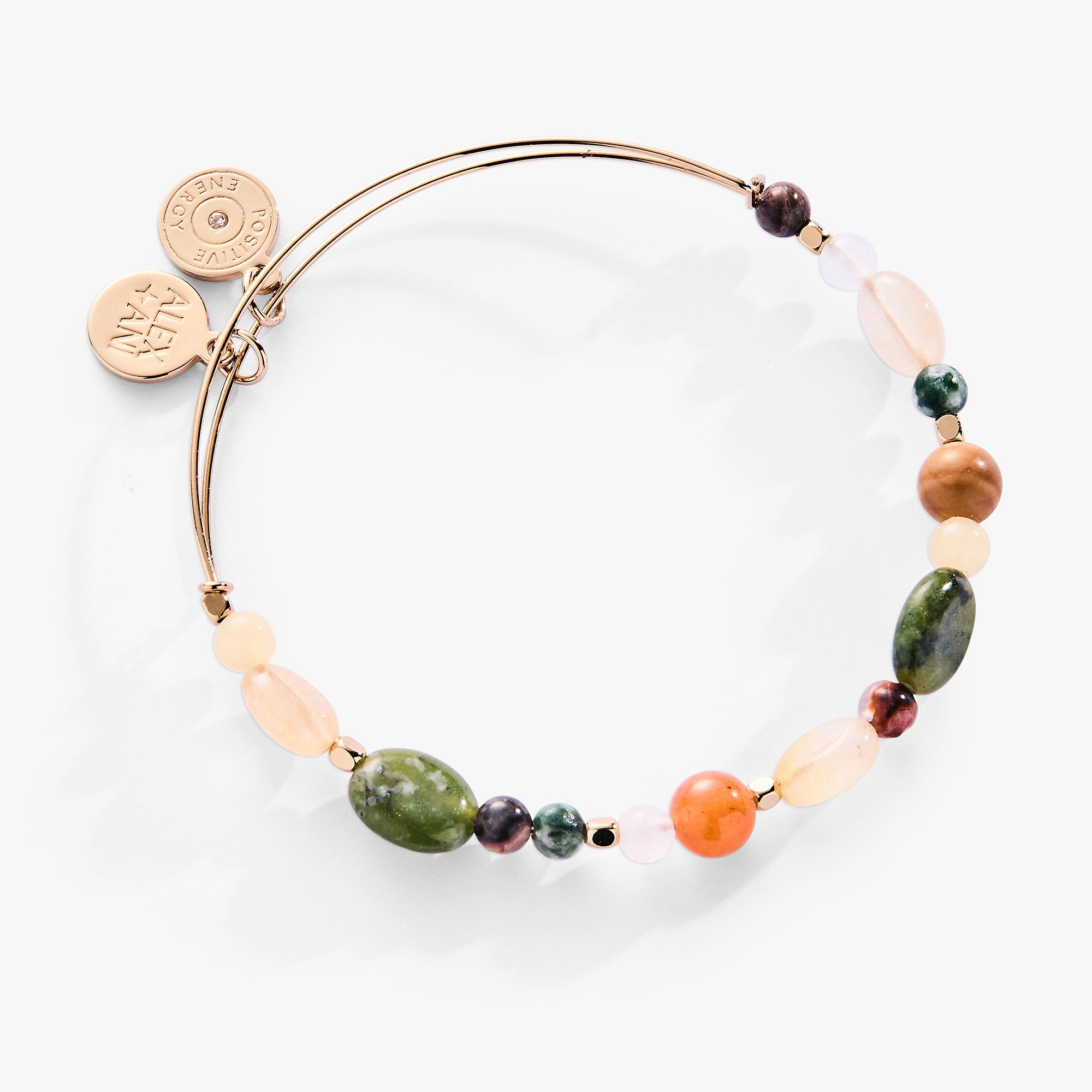 Nugget Semi-Precious Beaded Bangle, Bracelets, $ 34.00, A Moment Of Now™