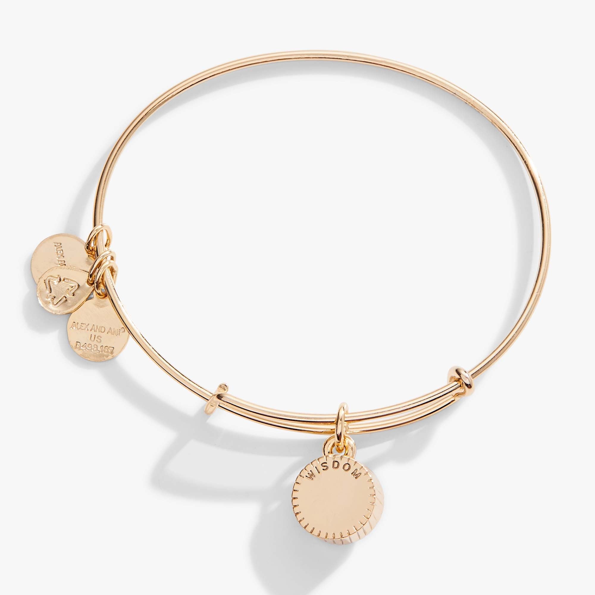 September Birthstone Charm Bangle, Sapphire, Bracelets, $ 28.00, A Moment Of Now™
