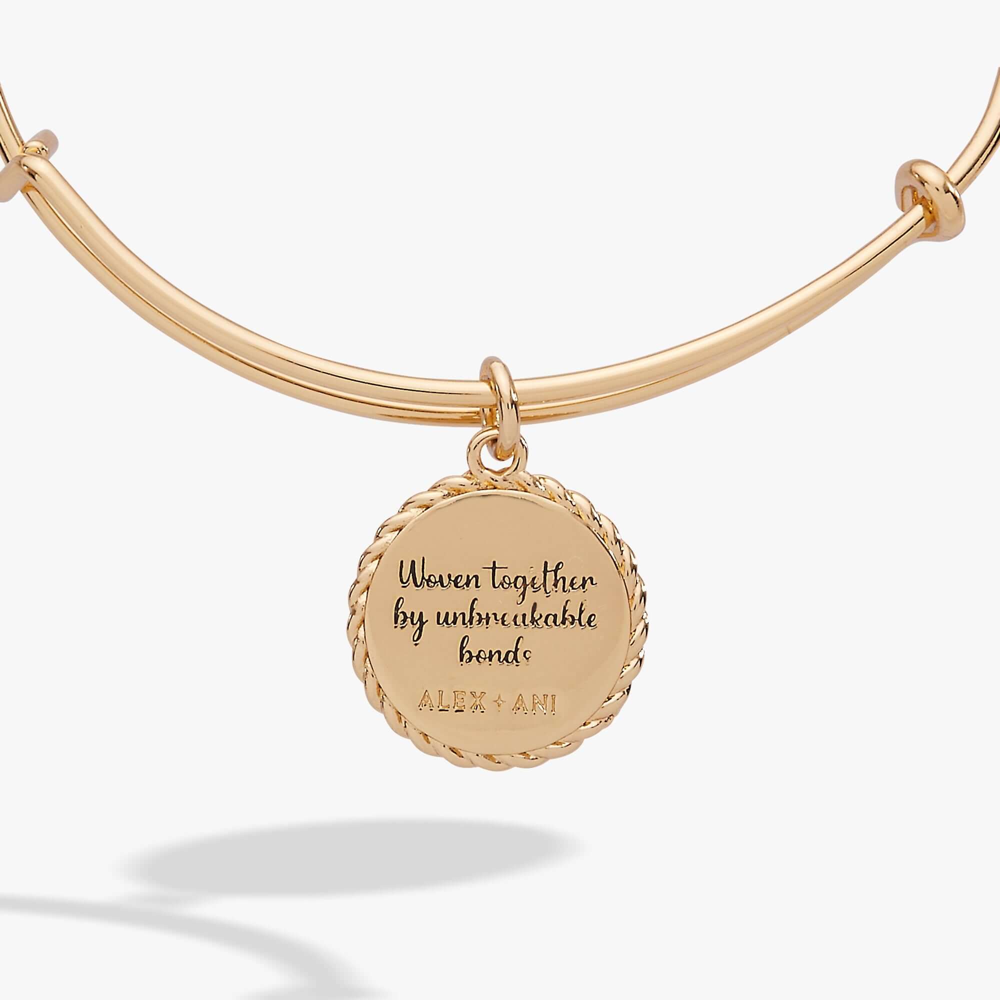 Sister 'Woven Together By Unbreakable Bonds' Charm Bangle, Bracelets, $ 24.00, A Moment Of Now™