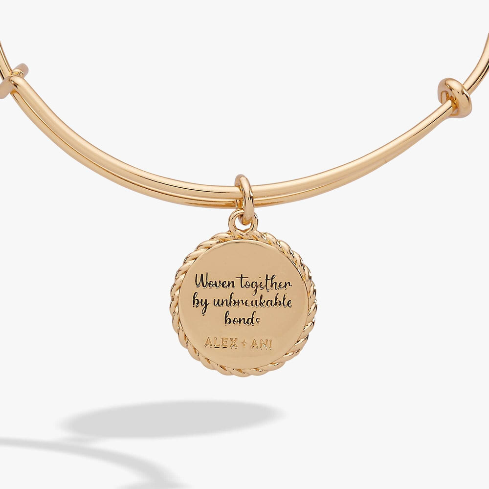 Sister 'Woven Together By Unbreakable Bonds' Charm Bangle, Bracelets, $ 24.00, A Moment Of Now™