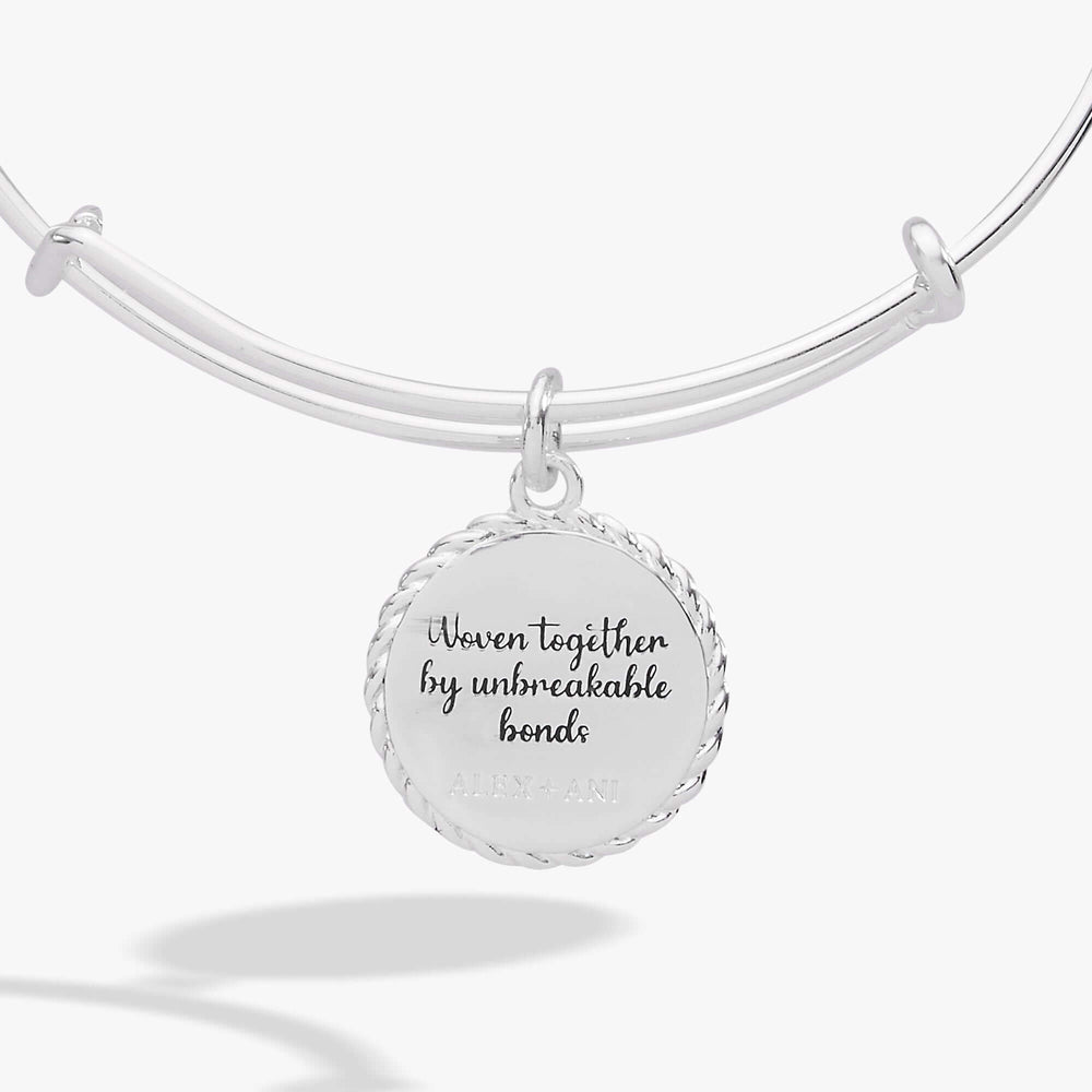 Sister 'Woven Together By Unbreakable Bonds' Charm Bangle, Bracelets, $ 24.00, A Moment Of Now™