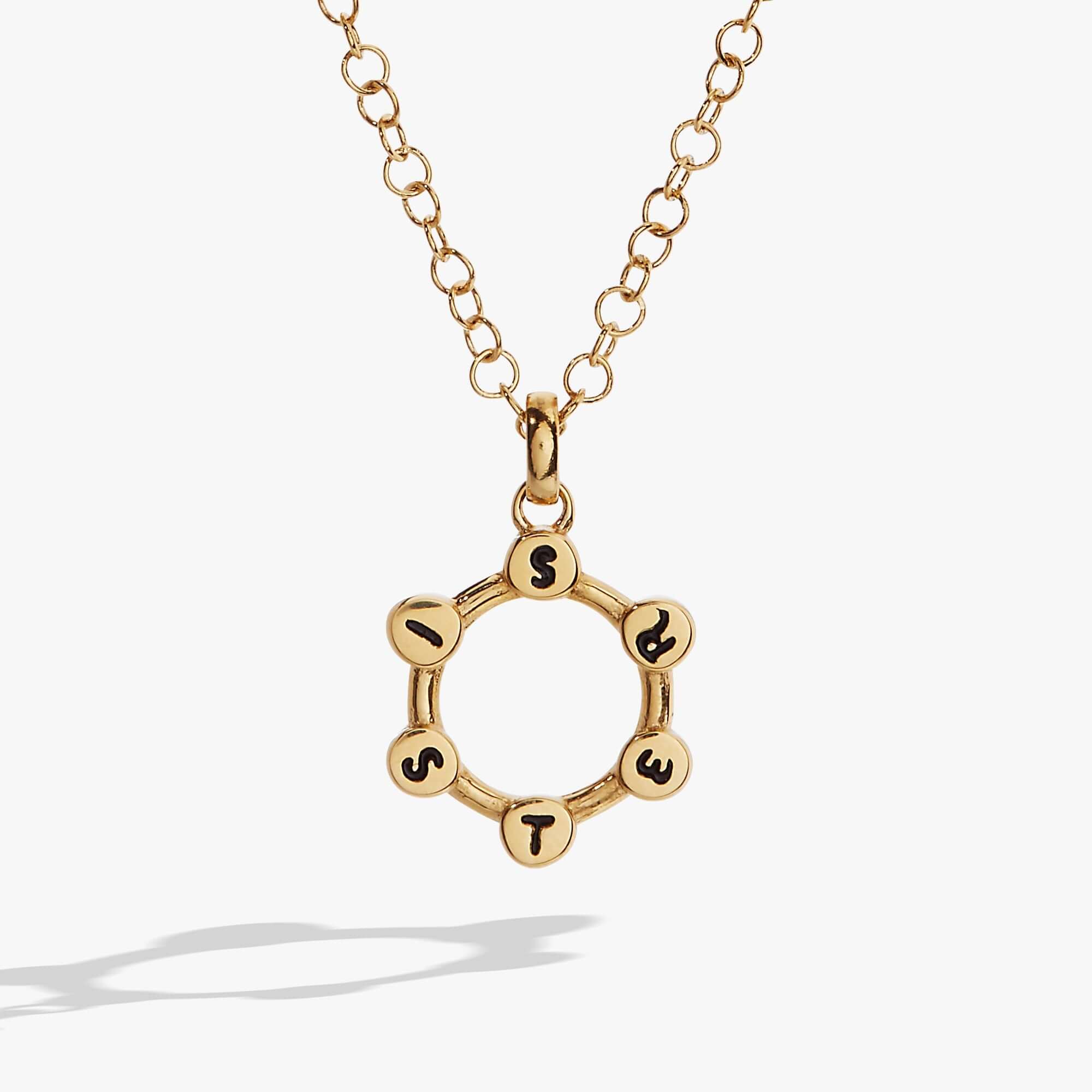 Sister Hidden Message Acrostic Necklace, Necklaces, $ 23.90, A Moment Of Now™