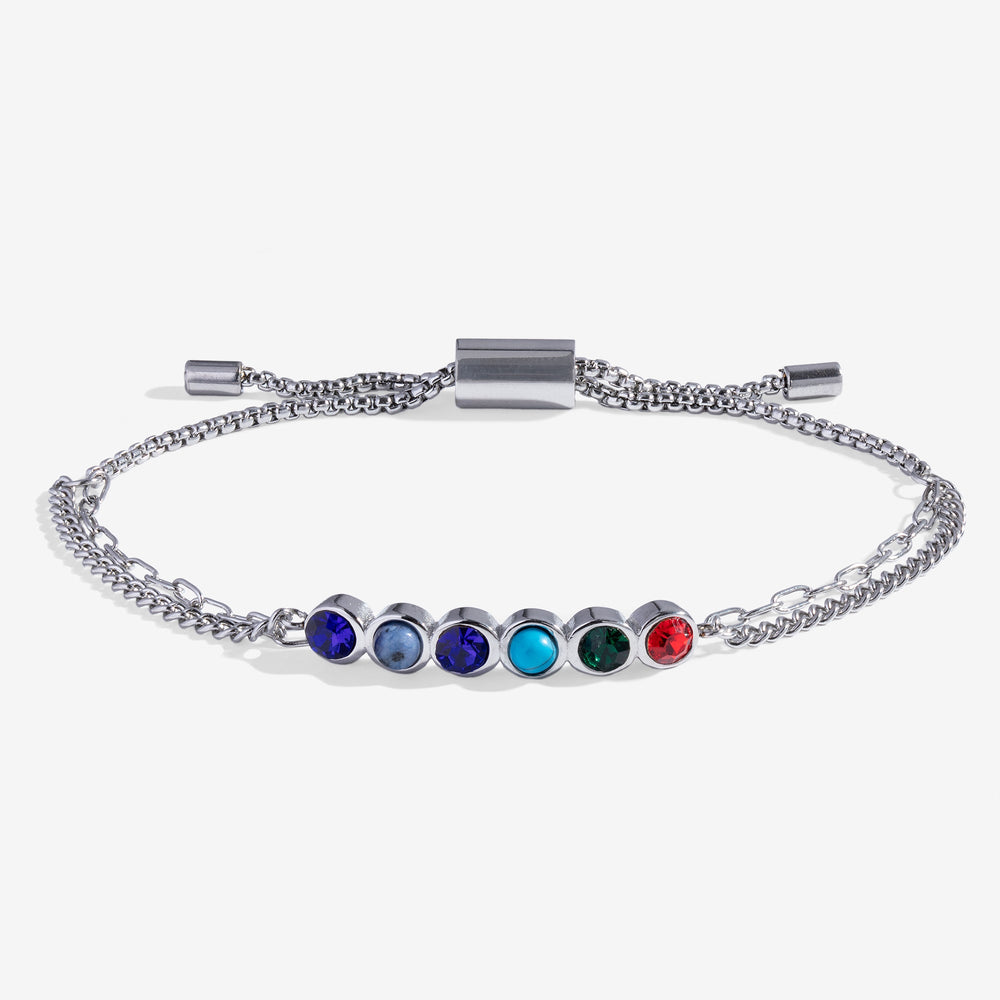 Sister Hidden Message Acrostic Bolo Bracelet, Bracelets, $ 18.90, A Moment Of Now™