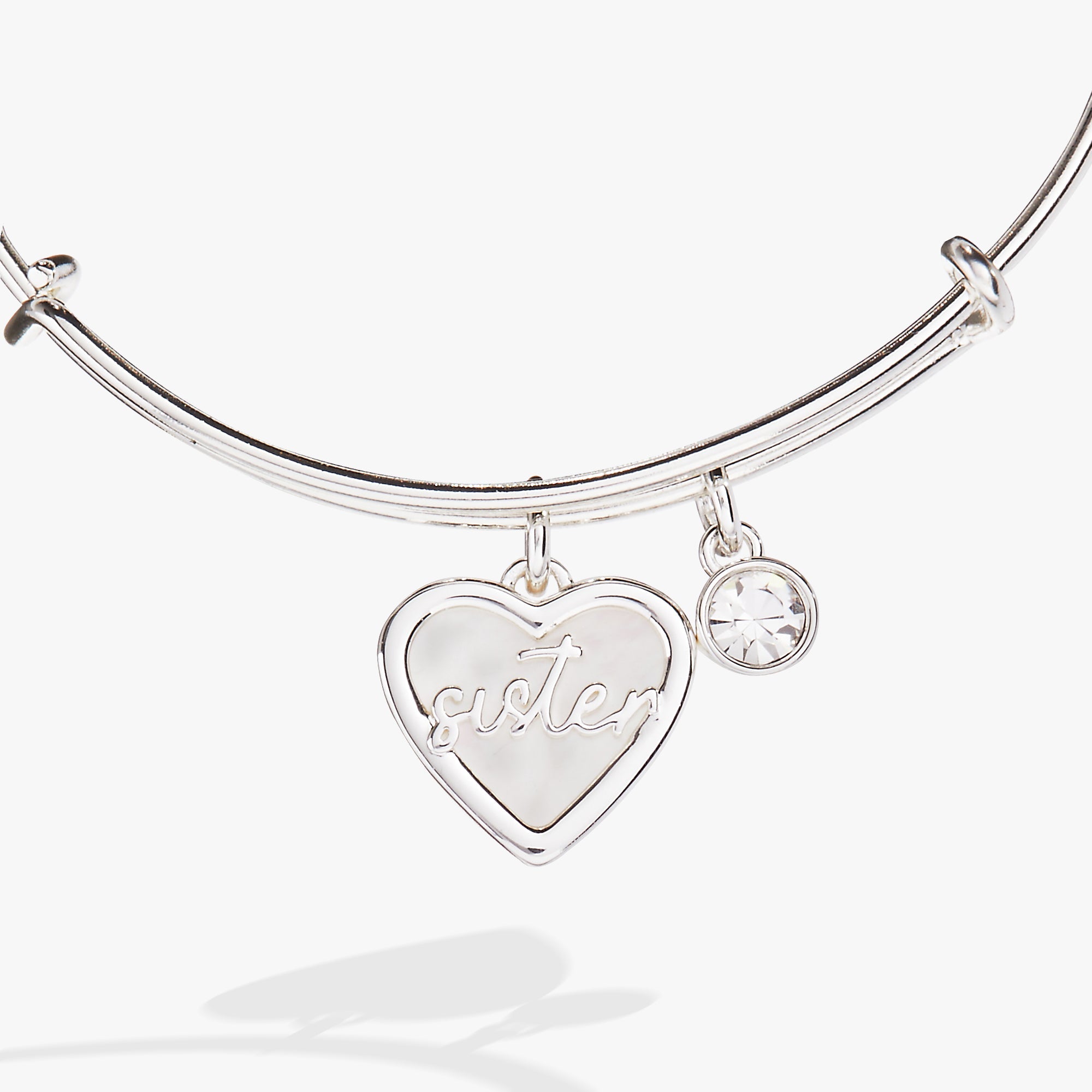 Sister Mother of Pearl Bangle, Bracelets, $ 34.00, A Moment Of Now™
