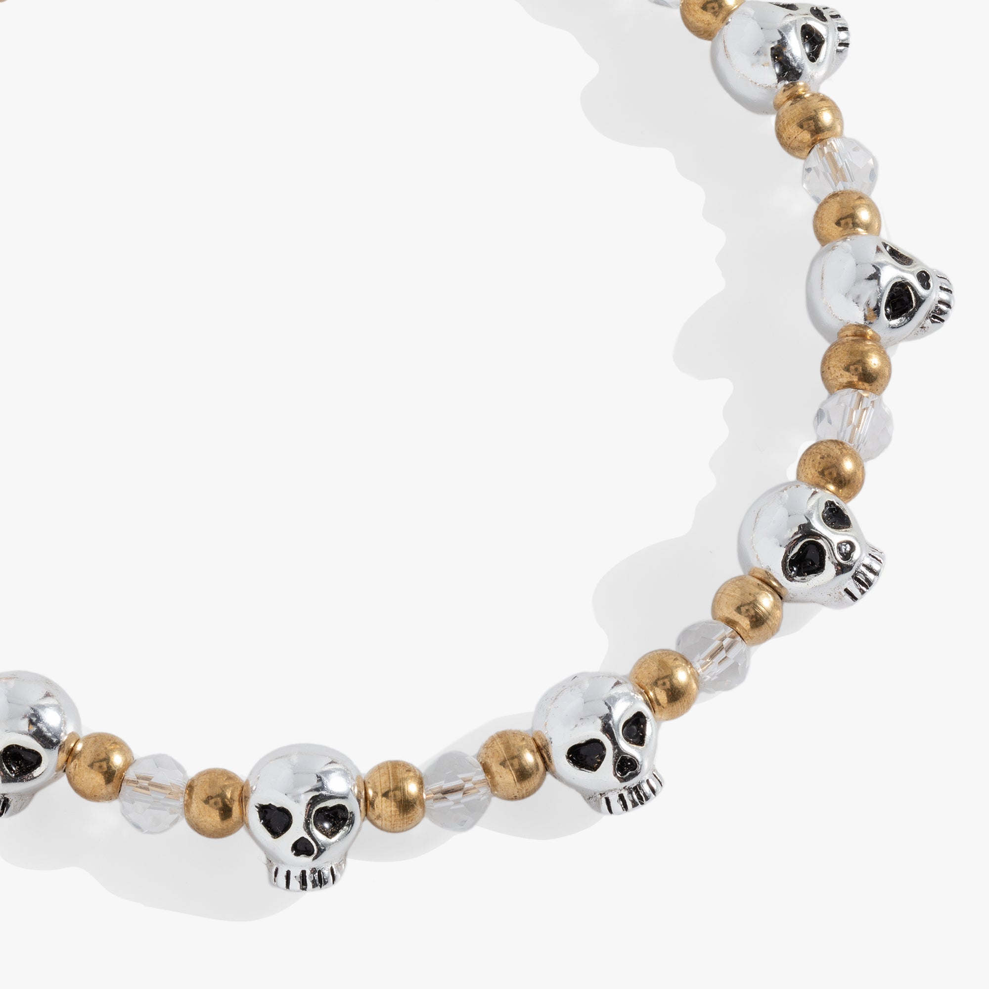 Skull Beaded Bangle, Bracelets, $ 34.00, A Moment Of Now™