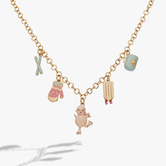 Winter Wonderland Multi Charm Necklace, Necklaces, $ 58.00, A Moment Of Now™