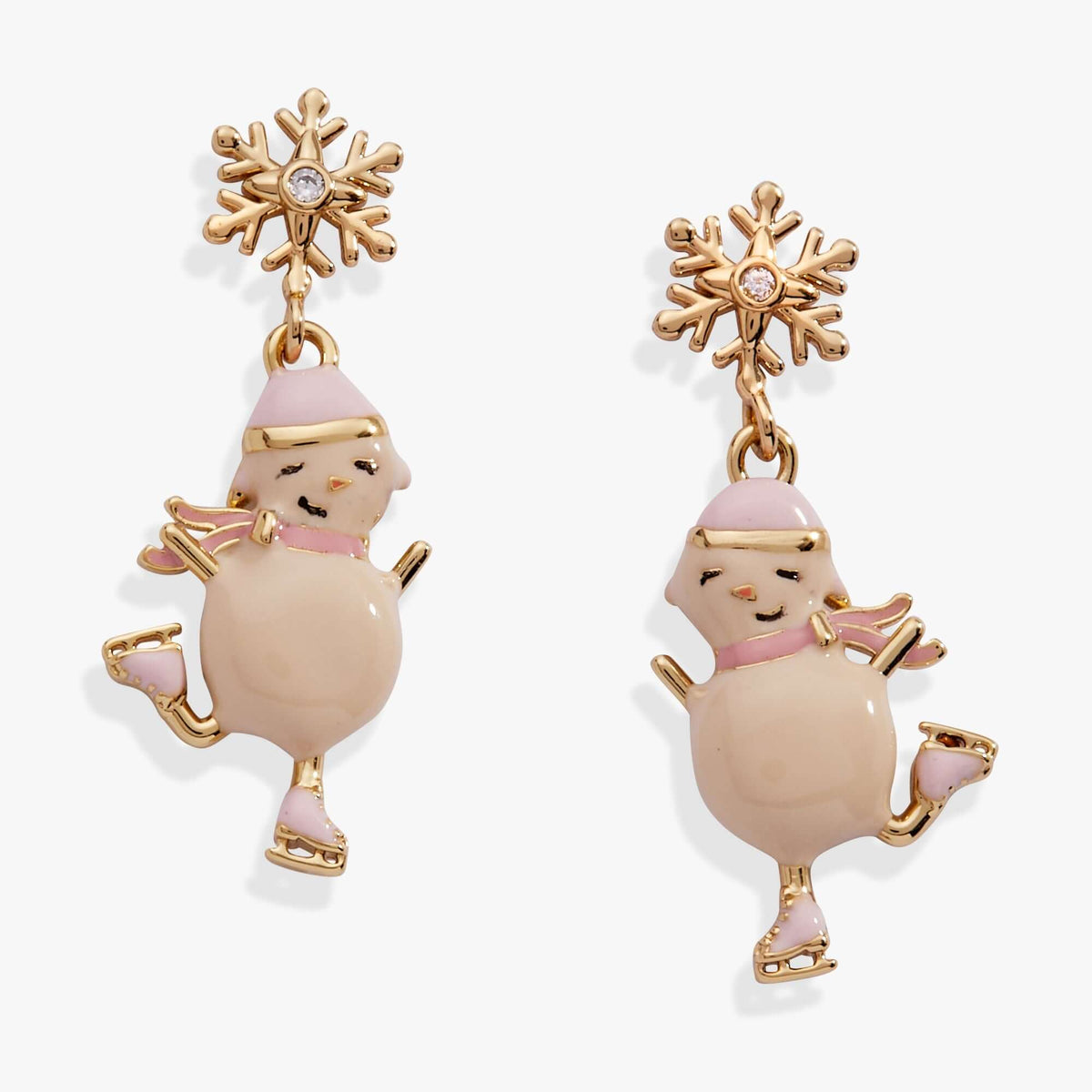 Winter Wonderland Snowman Drop Earrings, Earrings, $ 34.00, A Moment Of Now™