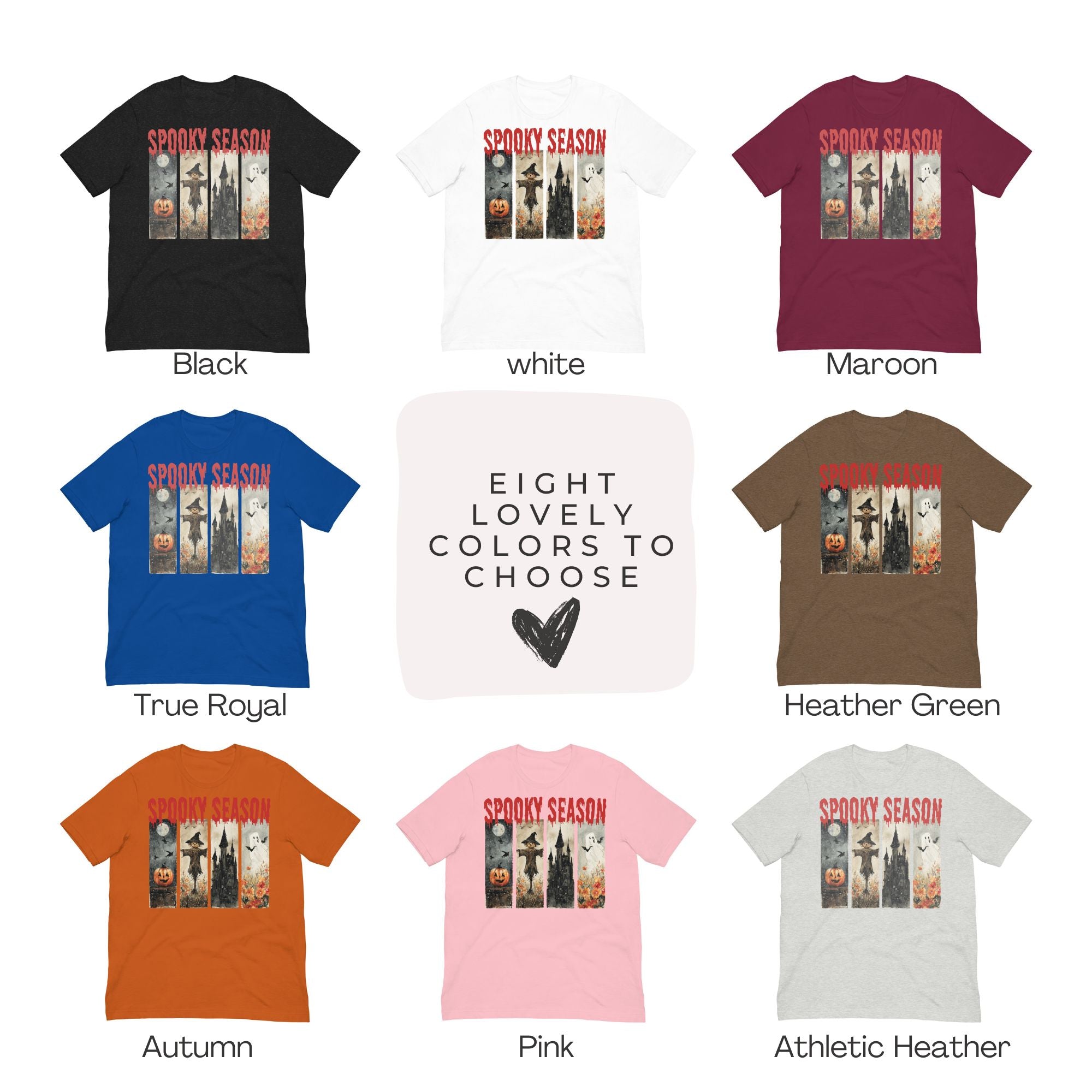 Spooky Season Halloween Graphic T-Shirt Tee