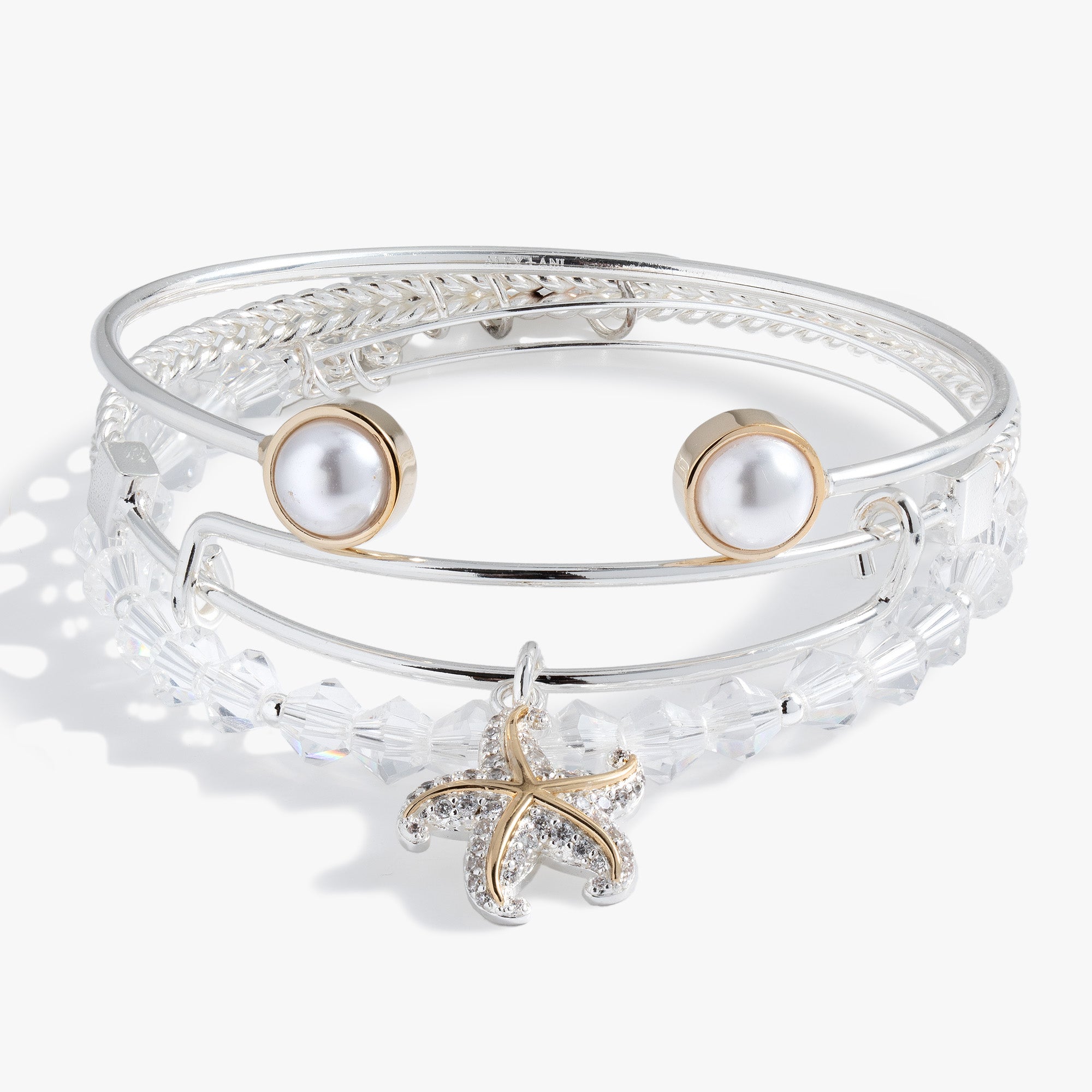 Starfish Bangles Set of 3, Bracelets, $ 68.00, A Moment Of Now™