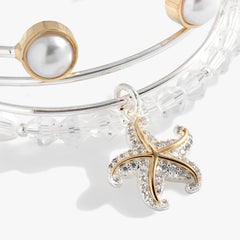 Starfish Bangles Set of 3, Bracelets, $ 68.00, A Moment Of Now™