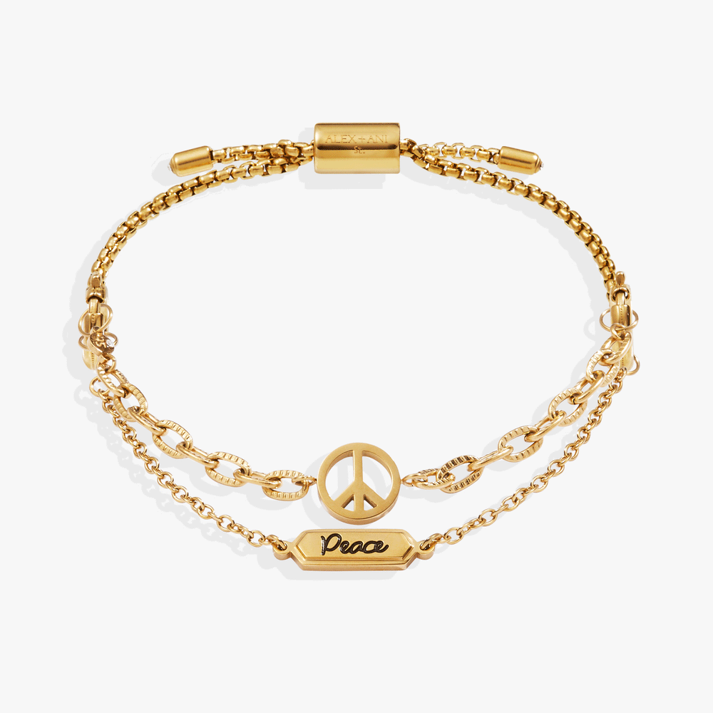 Peace Stranded Bracelet™ Set, Bracelets, $ 48.00, A Moment Of Now™