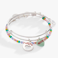 Sweethearts® 'You're My Bestie' Bangle Set of 2, Bracelets, $ 58.00, A Moment Of Now™