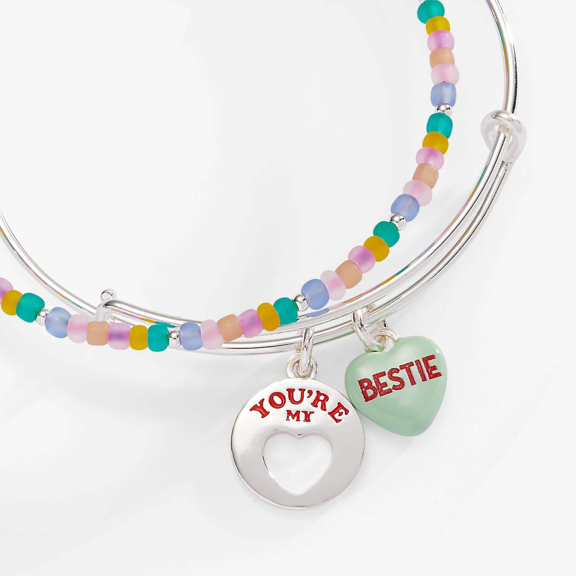 Sweethearts® 'You're My Bestie' Bangle Set of 2, Bracelets, $ 58.00, A Moment Of Now™