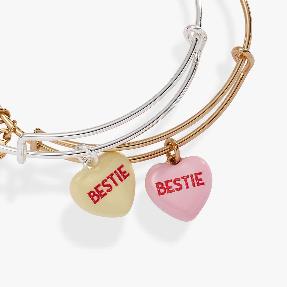 Sweethearts® 'Bestie' Charm Bangles Set of 2, Bracelets, $ 58.00, A Moment Of Now™