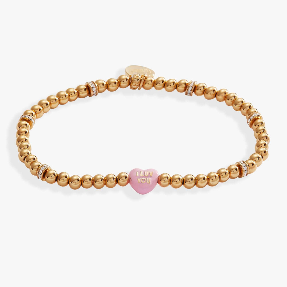 Sweethearts® 'I Luv You' Stretch Bracelet, Bracelets, $ 48.00, A Moment Of Now™