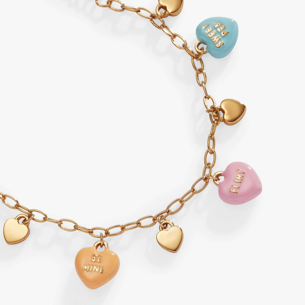 Sweethearts® Multi-Charm Bracelet, Bracelets, $ 58.00, A Moment Of Now™