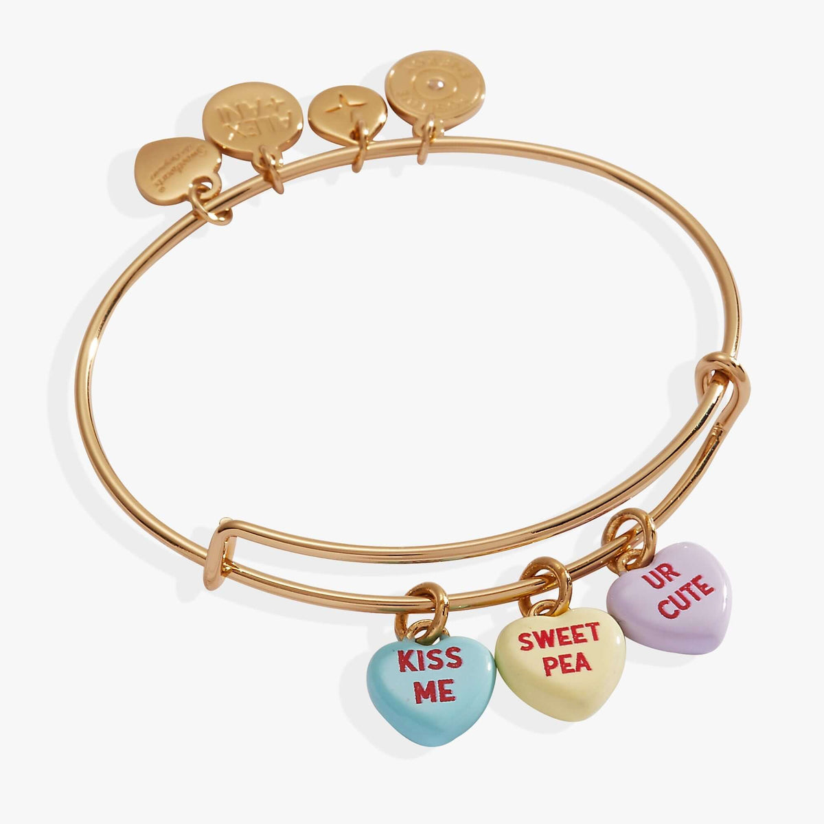 Sweethearts® Multi-Heart Charm Bangle, Bracelets, $ 42.00, A Moment Of Now™